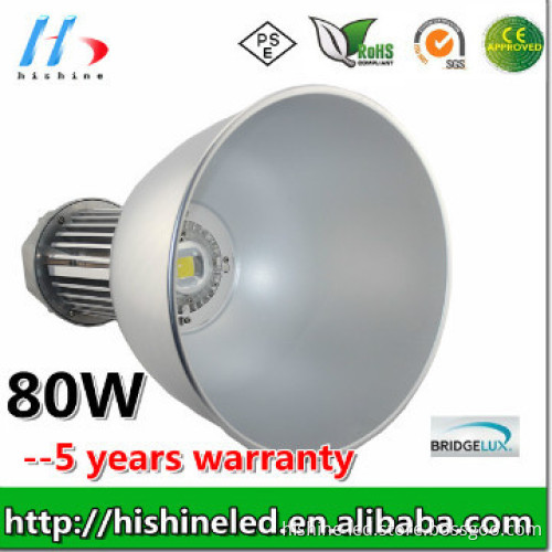 High bay lights fixtures, small power high bay lamps 30w-80w